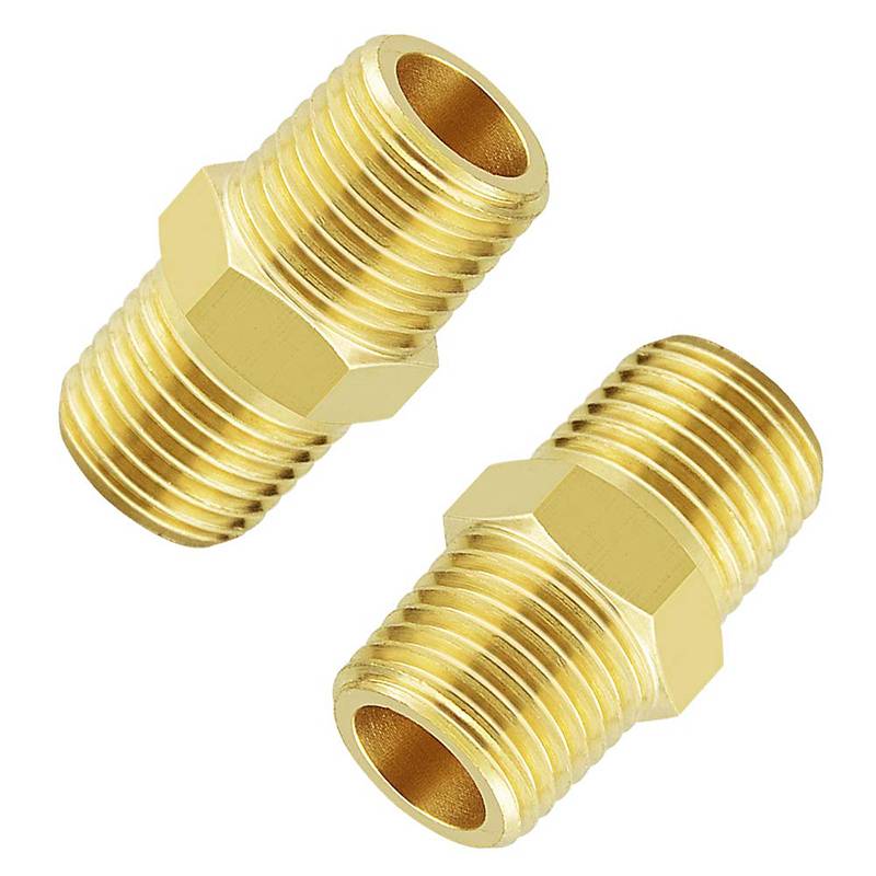 Customized processing of brass fittings for refrigeration and air conditioning male copper joints